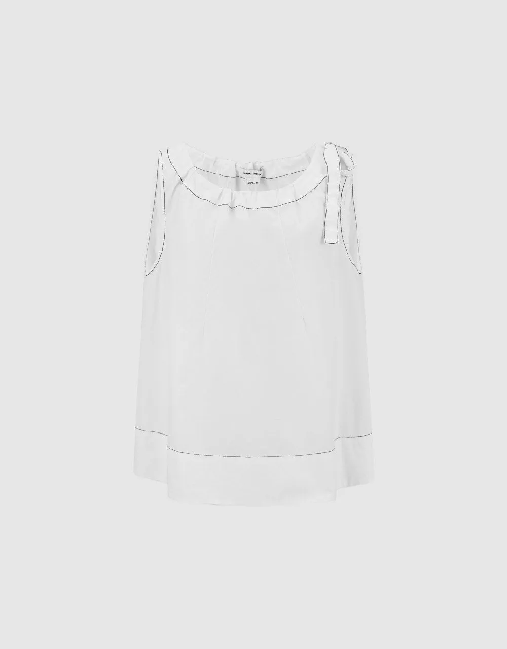 Sleeveless Crew Neck Blouse sold by Urban Revivo product image thumbnail 2