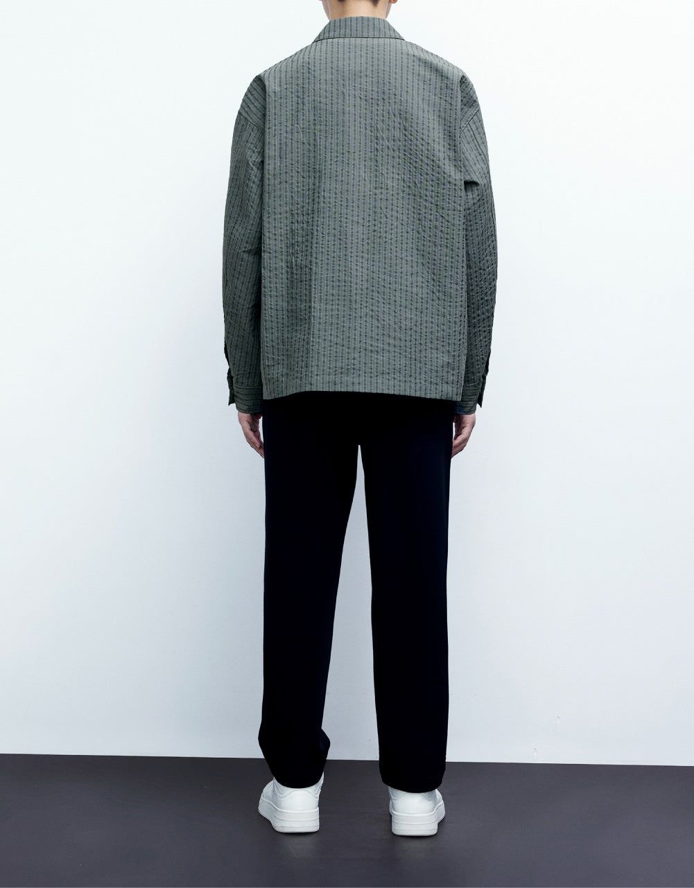 Vertical Stripped Jacket sold by Urban Revivo product image thumbnail 4