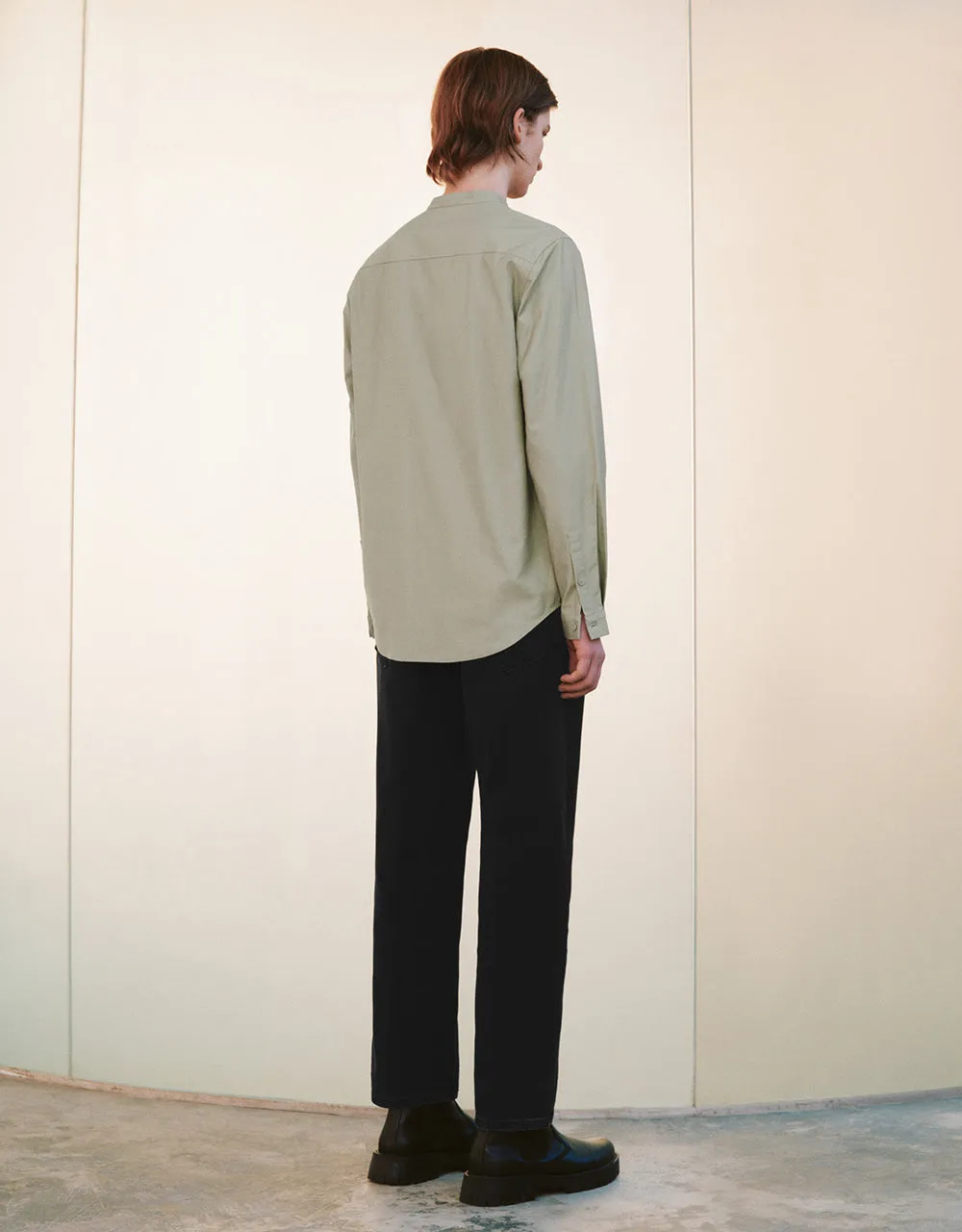 Crew Neck Straight Shirt sold by Urban Revivo product image thumbnail 5