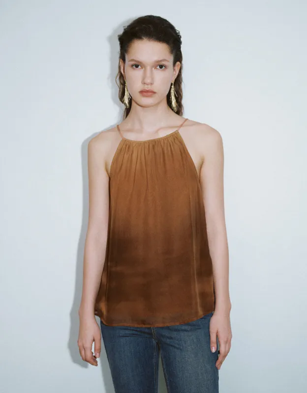 Off-Shoulder A-Line Cami Top sold by Urban Revivo