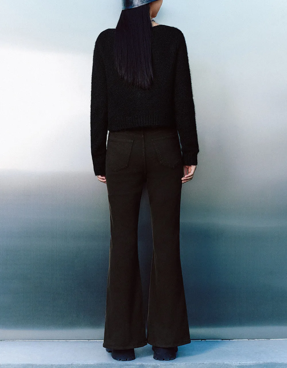 Tie Front Crew Neck Knitted Cardigan sold by Urban Revivo product image thumbnail 5