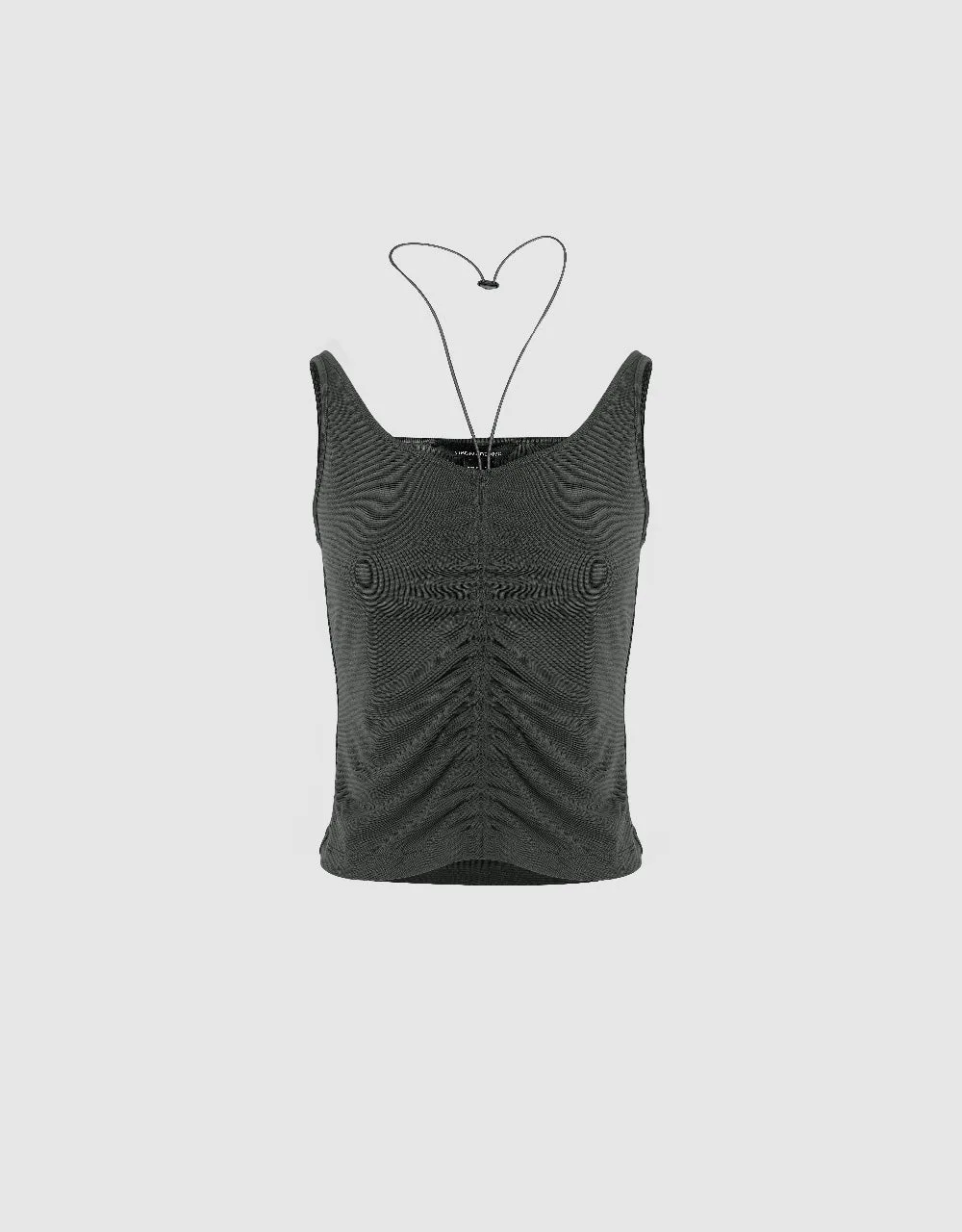 V Neck Cropped Tank Top sold by Urban Revivo product image thumbnail 2