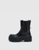 Vegan Leather Round Toe Boots sold by Urban Revivo