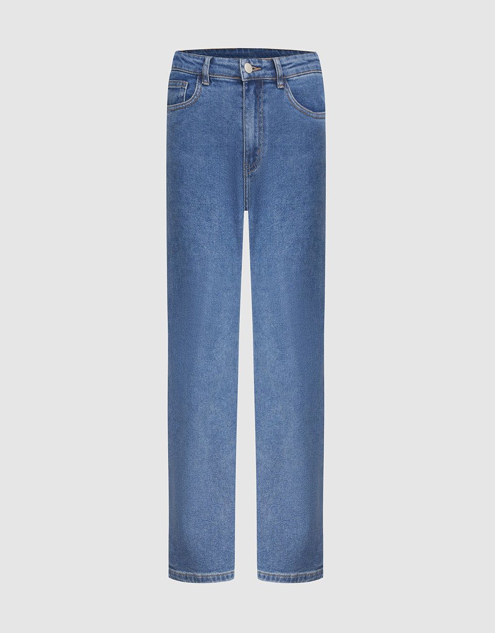 Mid Waist Flare Jeans sold by Urban Revivo