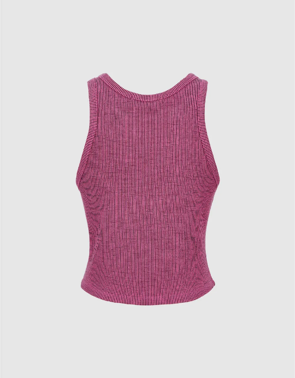 Knitted Crew Neck Tank Top sold by Urban Revivo product image thumbnail 5