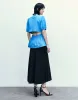 Elastic Waist Crew Neck Blouse sold by Urban Revivo