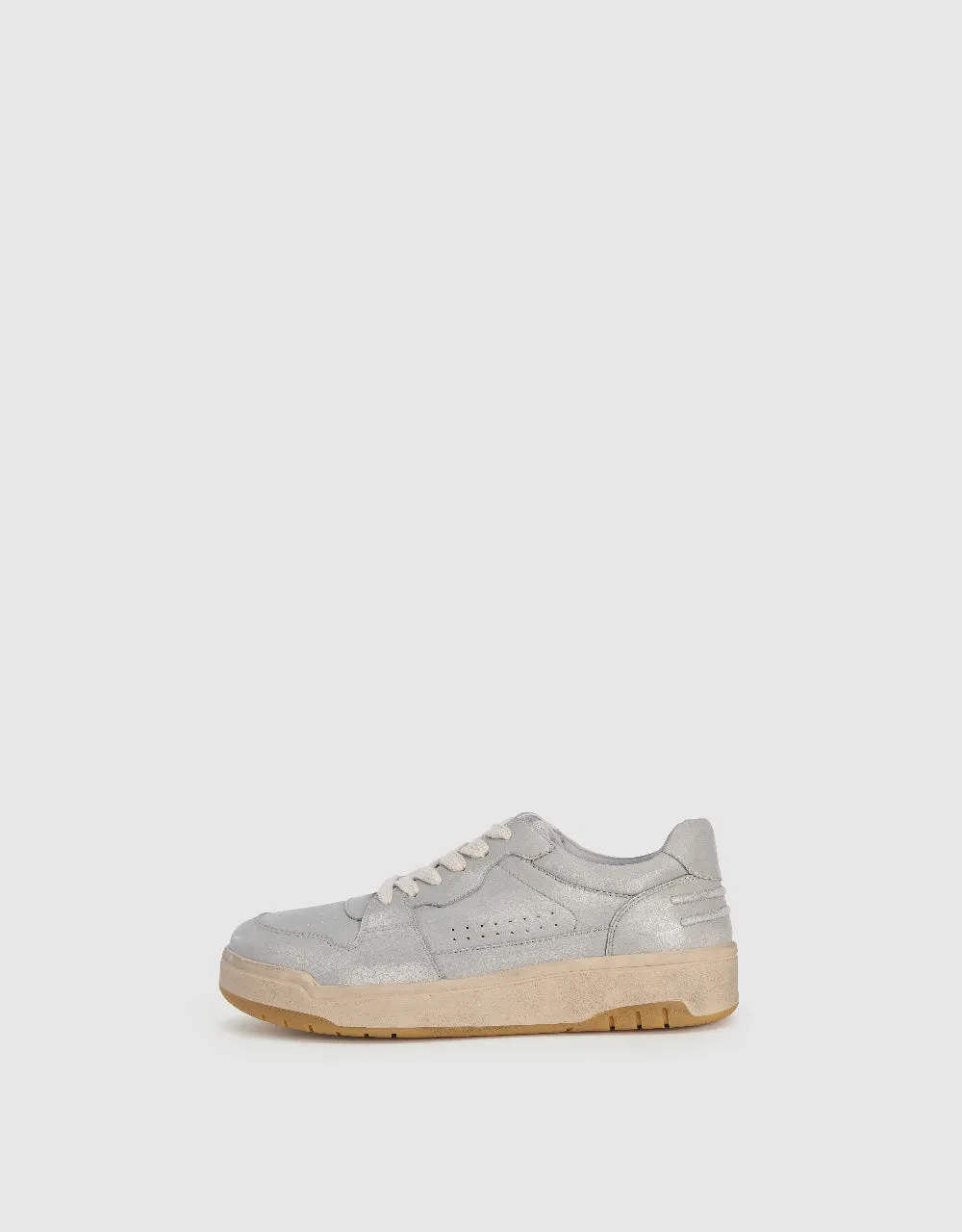 Distressed Round Toe Sneakers sold by Urban Revivo product image thumbnail 2