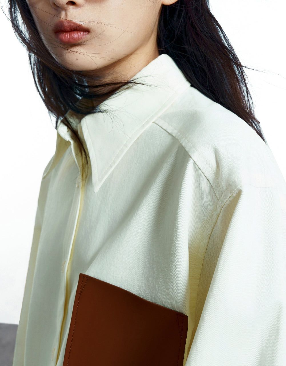 Button Up Loose Shirt sold by Urban Revivo product image thumbnail 5