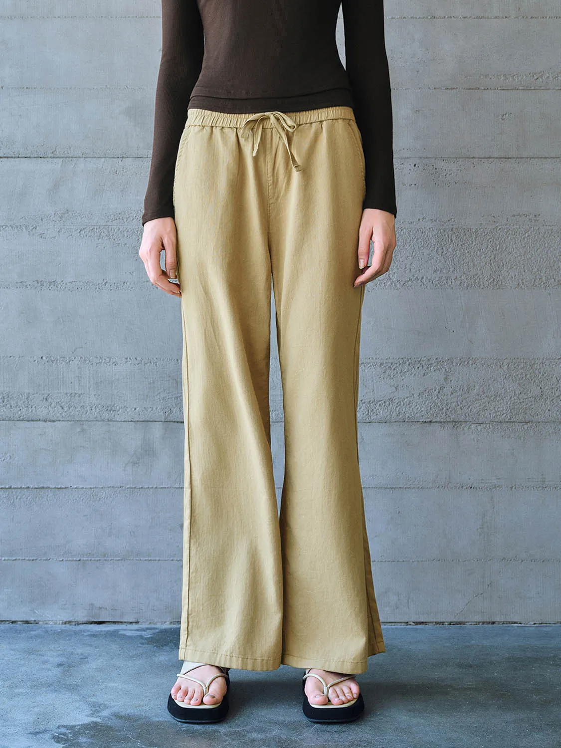 Drawstring Waist Jeans sold by Urban Revivo product image thumbnail 2