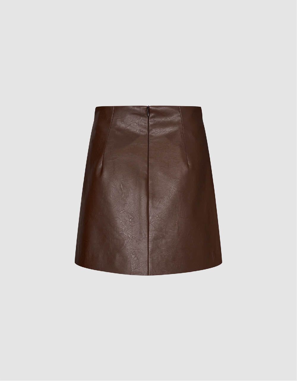 Vegan Leather Mini A-Line Skirt sold by Urban Revivo product image thumbnail 3