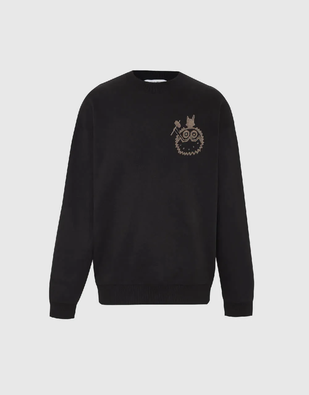 Printed Crew Neck Sweatshirt sold by Urban Revivo