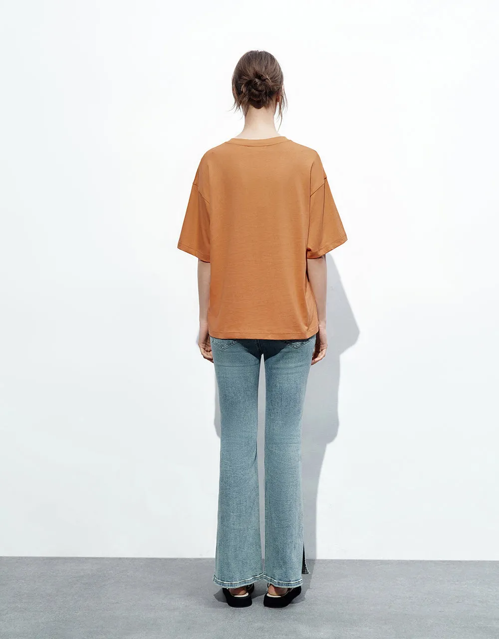 Printed Loose T-Shirt sold by Urban Revivo product image thumbnail 4