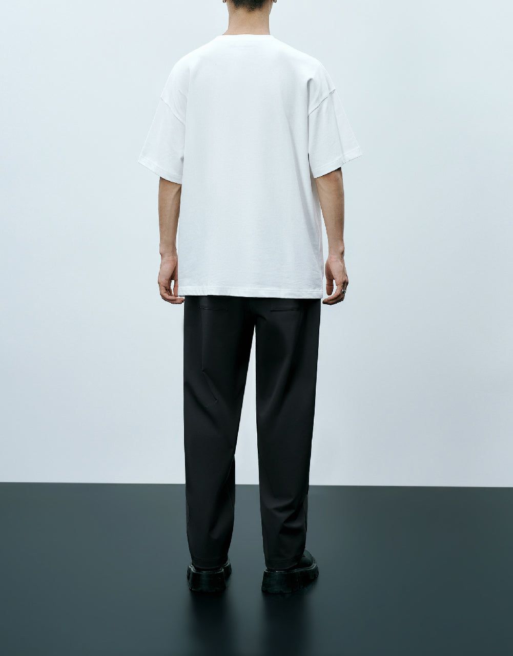 Drawstring Waist Straight Pants sold by Urban Revivo product image thumbnail 5