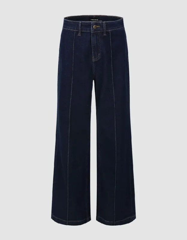 Wide-Leg Jeans sold by Urban Revivo