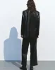 Straight Vegan Leather Jacket sold by Urban Revivo