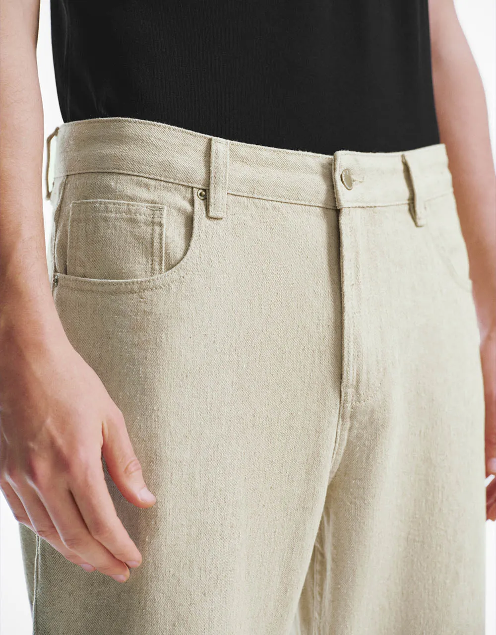 Loose Straight Jeans sold by Urban Revivo product image thumbnail 5