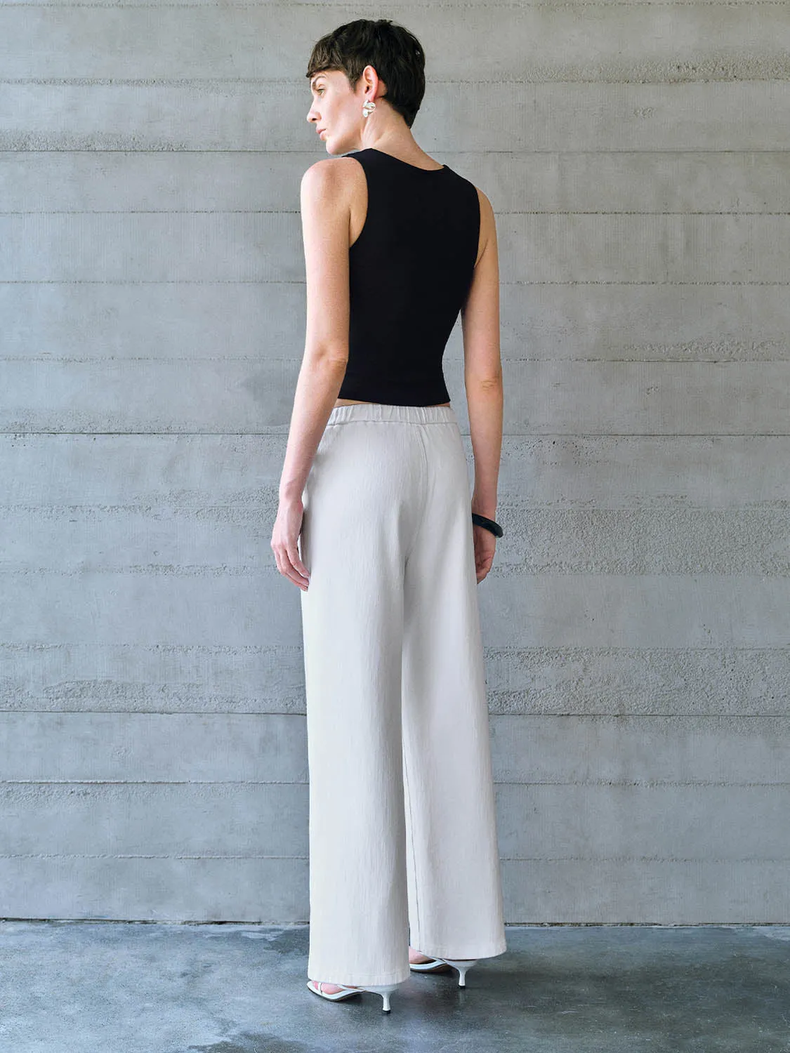 Drawstring Waist Jeans sold by Urban Revivo product image thumbnail 4