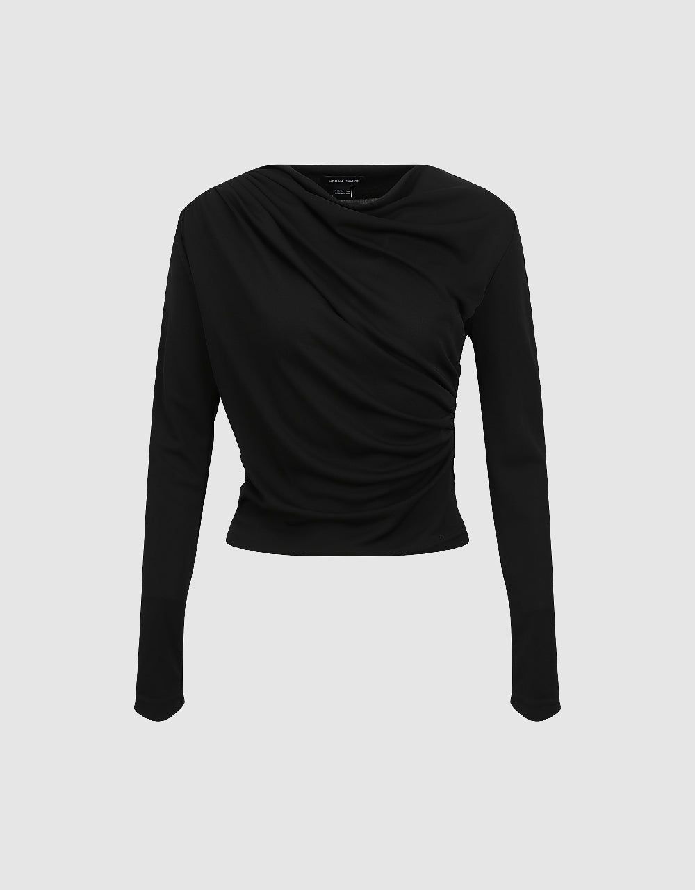 Ruched Skinny T-Shirt sold by Urban Revivo product image thumbnail 2