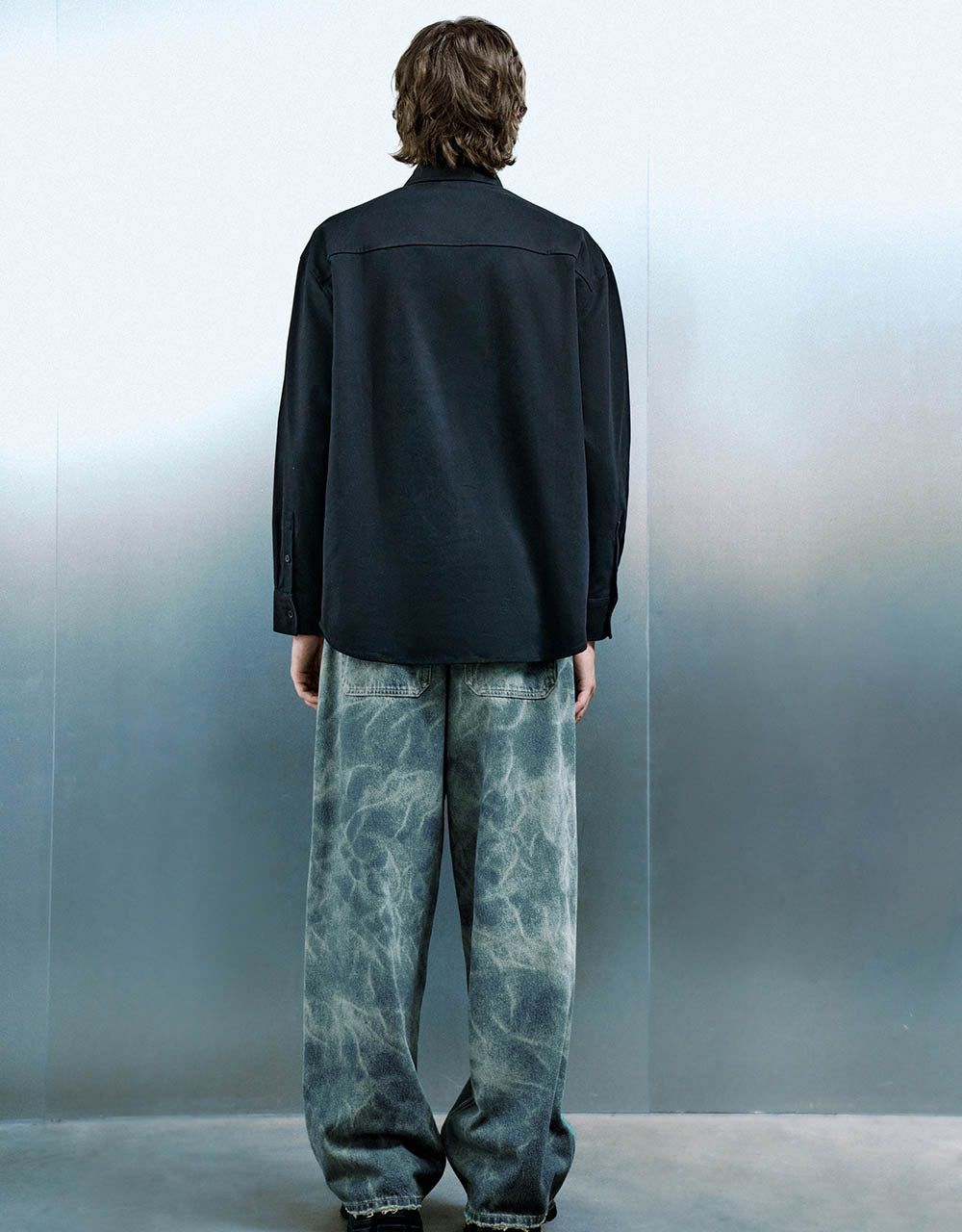 Raw Hem Printed Jeans sold by Urban Revivo product image thumbnail 4