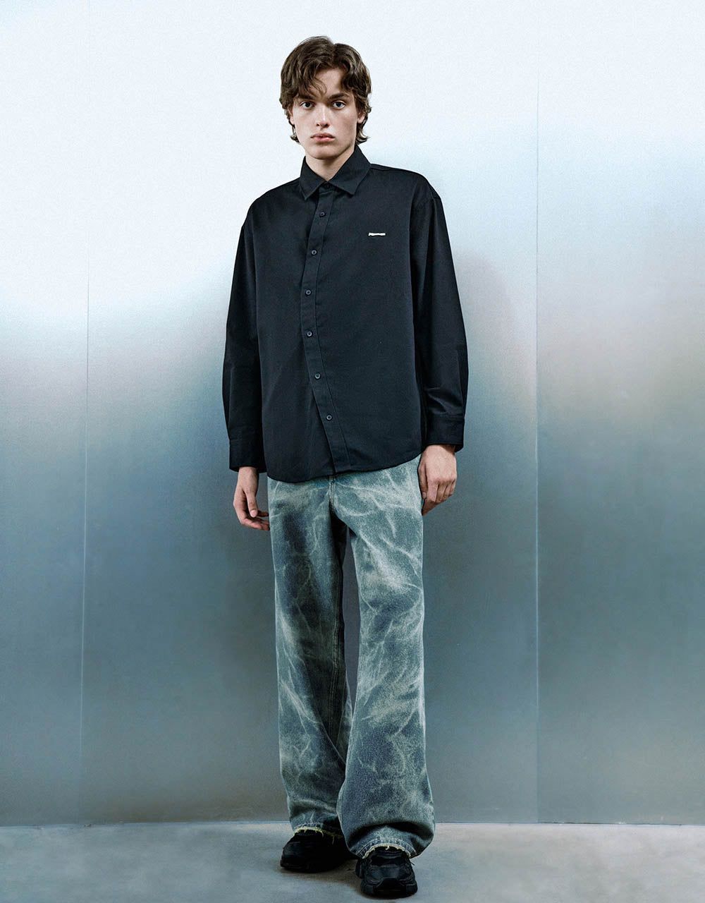 Raw Hem Printed Jeans sold by Urban Revivo