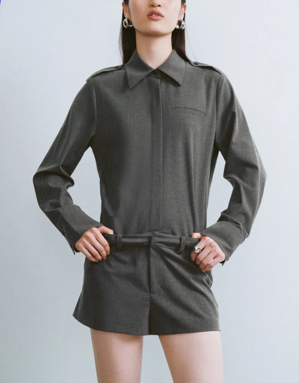 Straight Jumpsuit sold by Urban Revivo product image thumbnail 2