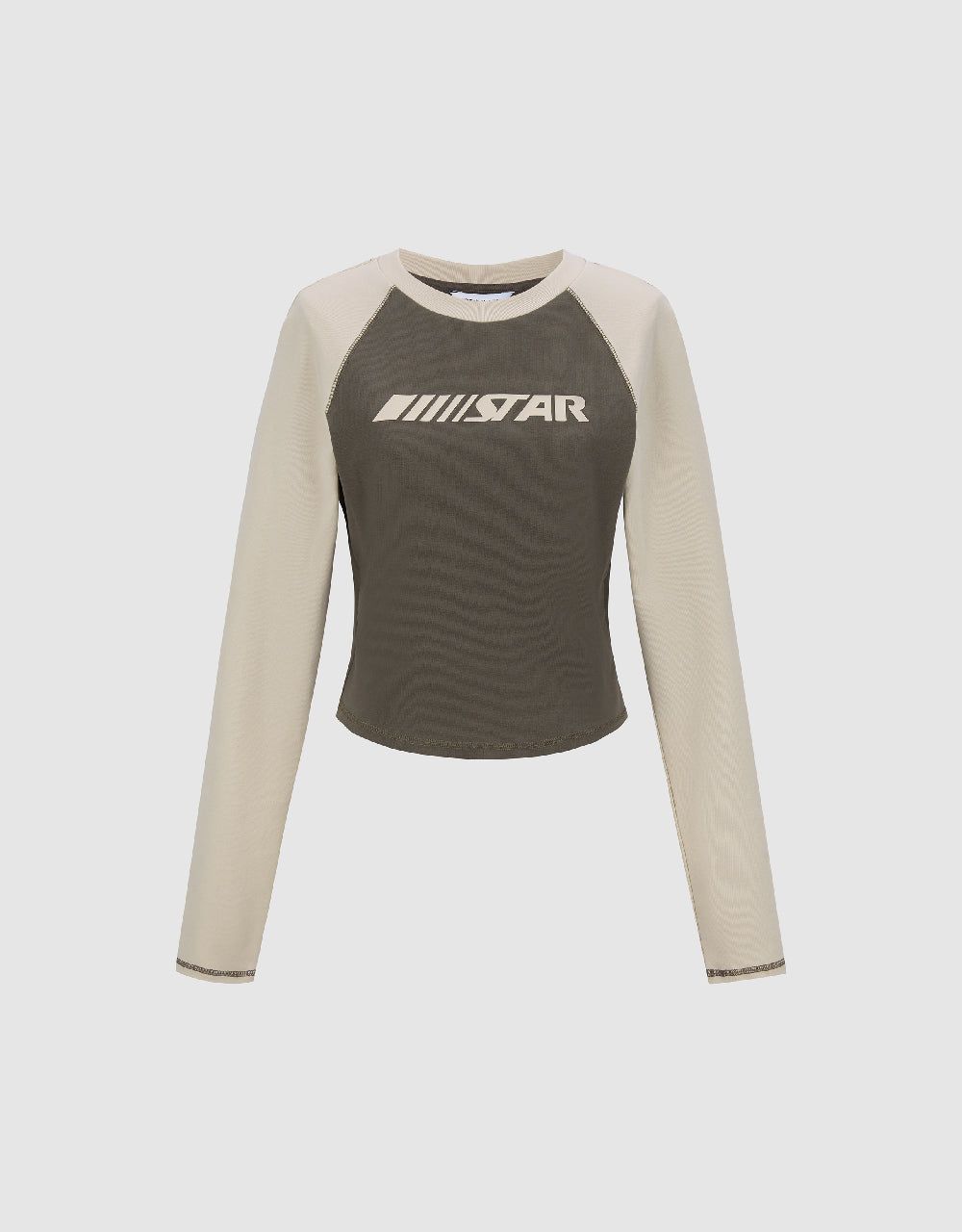 Letter Printed Crew Neck T-Shirt sold by Urban Revivo