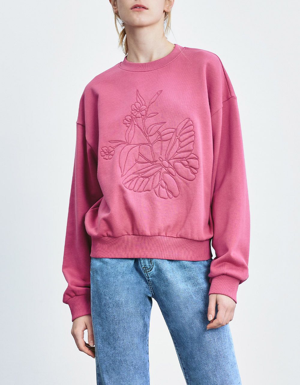 Drop Shoulder Sweatshirt sold by Urban Revivo product image thumbnail 2