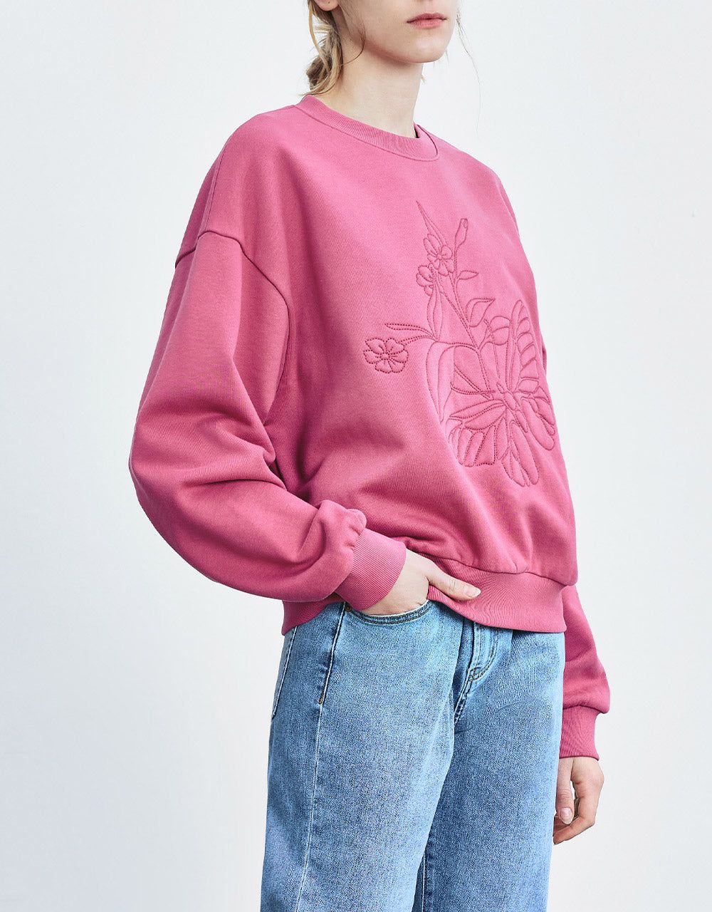 Drop Shoulder Sweatshirt sold by Urban Revivo product image thumbnail 5