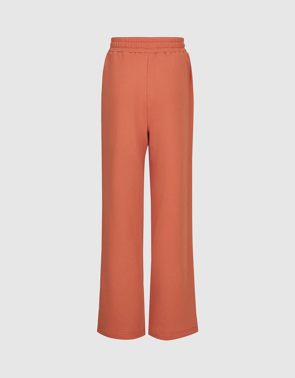 Elastic Waist Knitted Wide-Leg Pants sold by Urban Revivo product image thumbnail 3