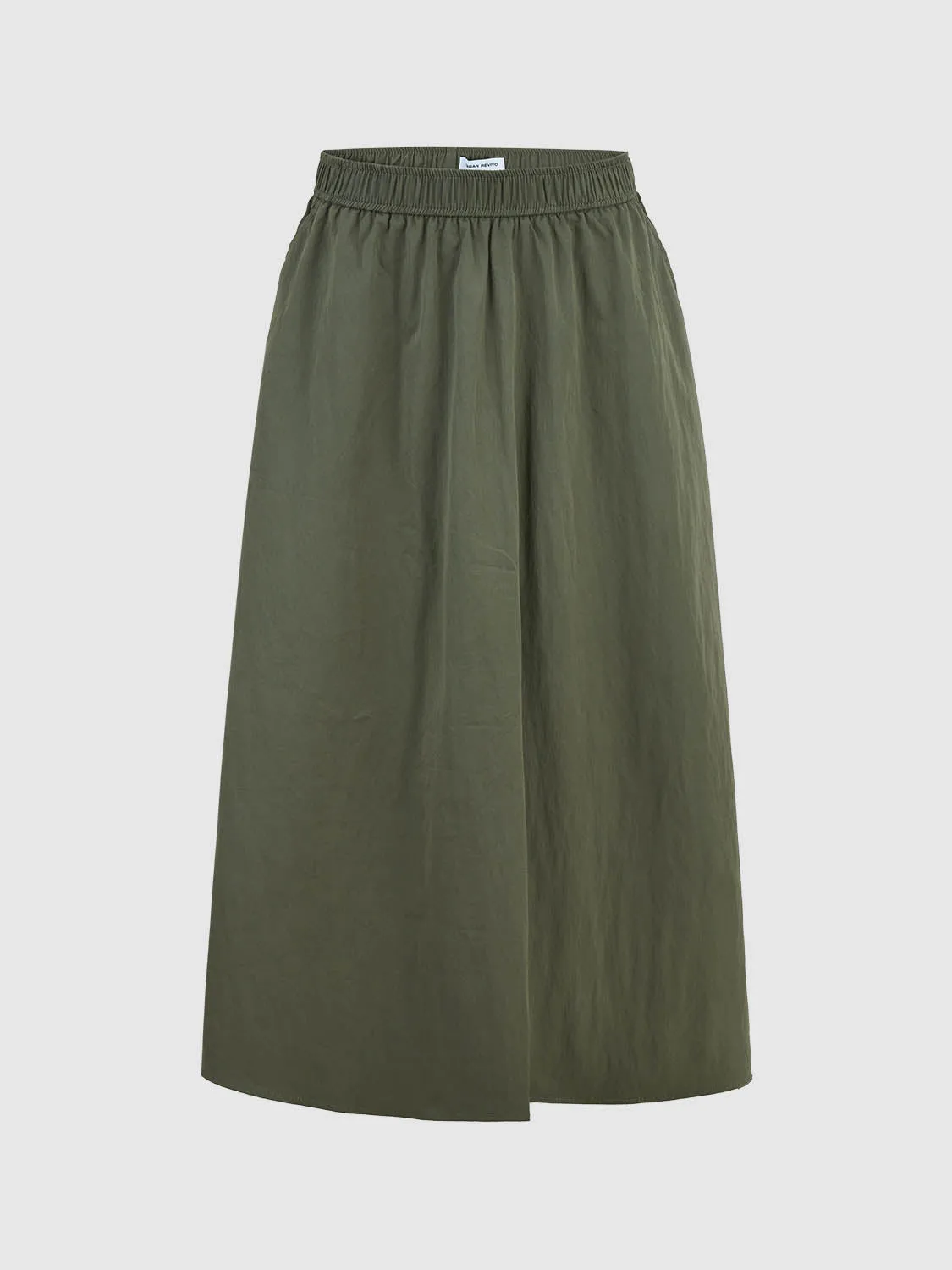 Elastic Waist A-Line Skirt sold by Urban Revivo