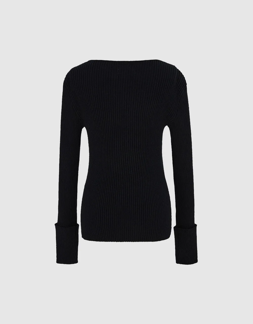 Rib Knit Sweater sold by Urban Revivo product image thumbnail 4