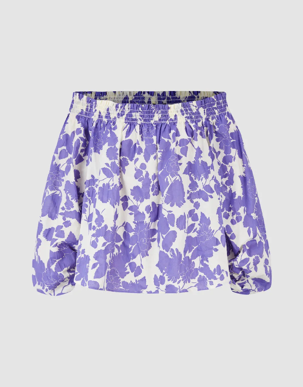 Printed Off-Shoulder Overhead Shirt sold by Urban Revivo product image thumbnail 2