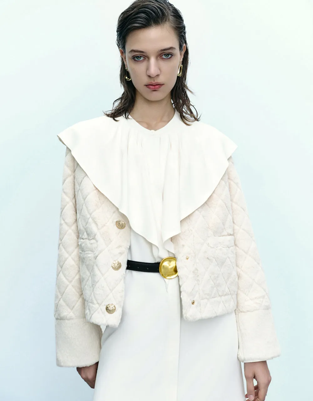 Faux Fur Coat sold by Urban Revivo