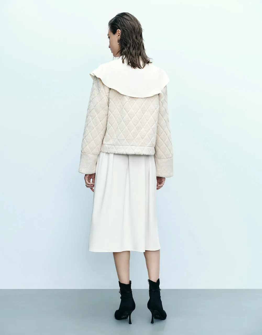 Faux Fur Coat sold by Urban Revivo product image thumbnail 3