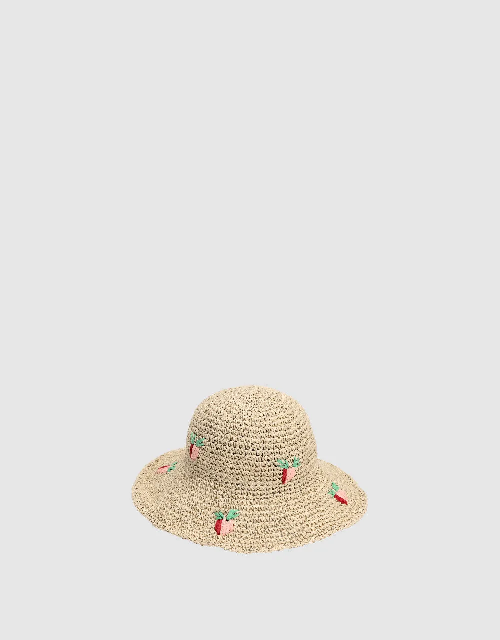 Fruit Embroidered Straw Hat sold by Urban Revivo product image thumbnail 2