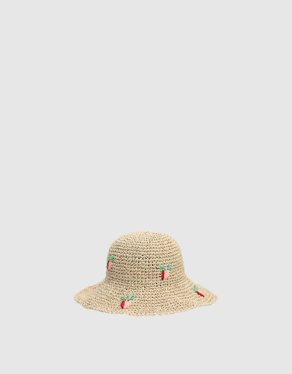 Fruit Embroidered Straw Hat sold by Urban Revivo product image thumbnail 3