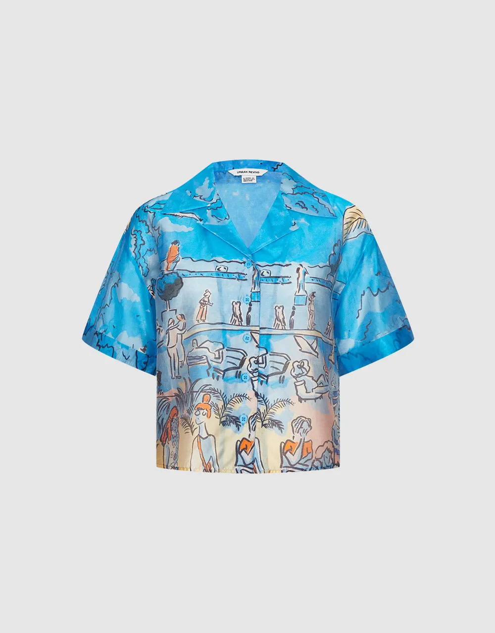 Summer Landscape Shirt sold by Urban Revivo