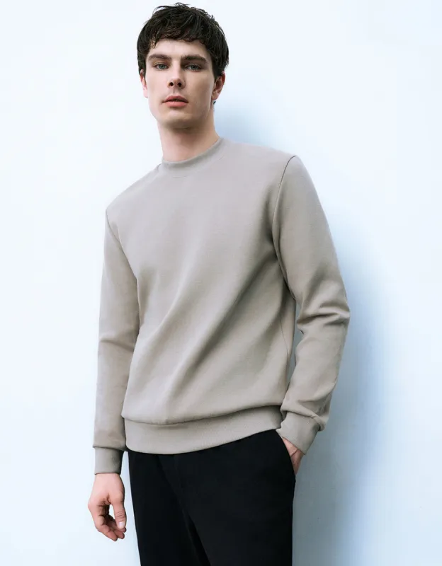 Crew Neck Sweatshirt sold by Urban Revivo