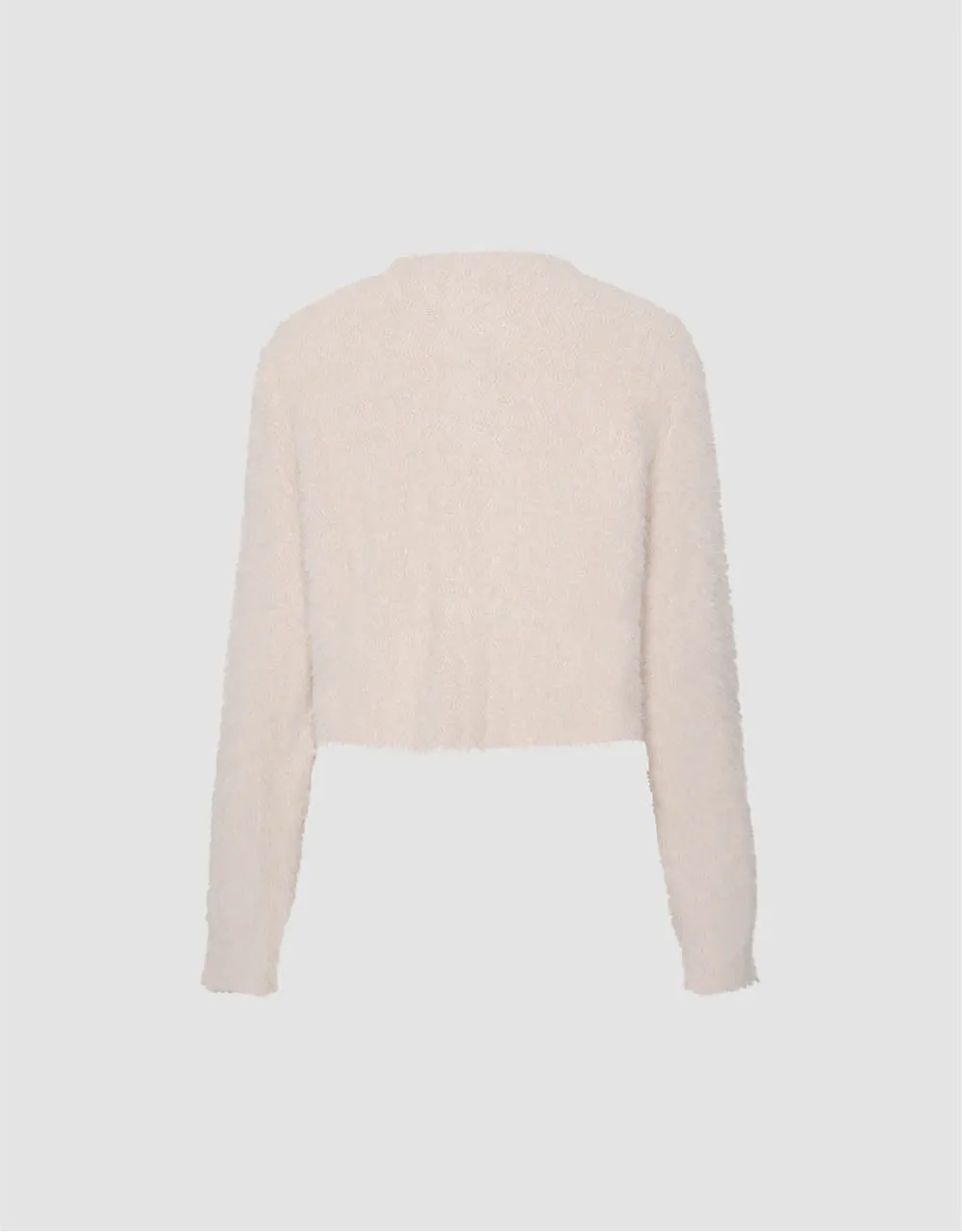 Crew Neck Knitted Cardigan sold by Urban Revivo product image thumbnail 5