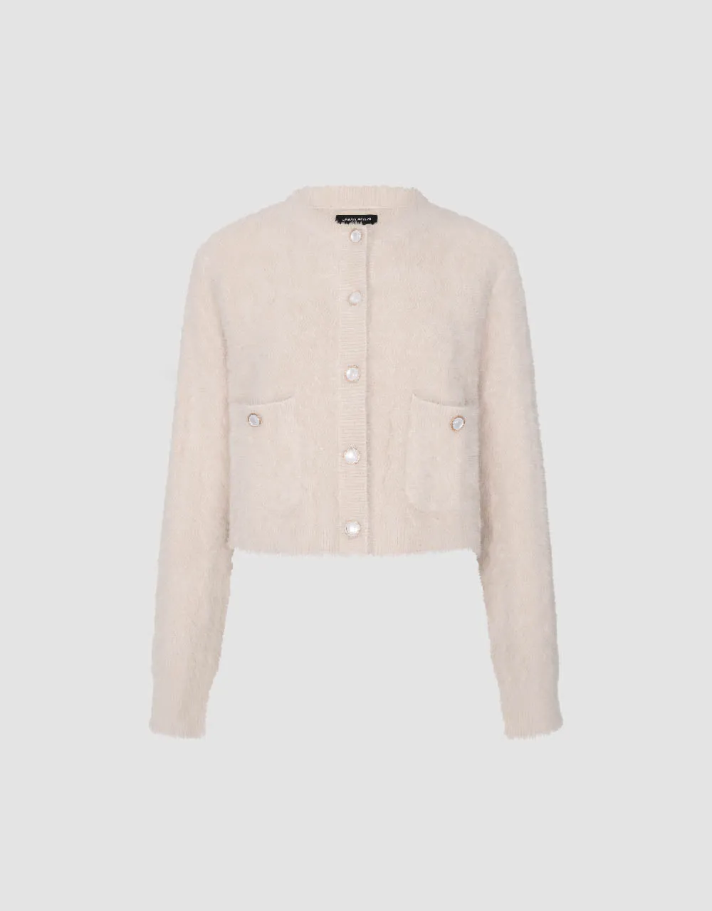 Crew Neck Knitted Cardigan sold by Urban Revivo product image thumbnail 2