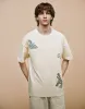 Cartoon Printed Crew Neck Straight T-Shirt sold by Urban Revivo