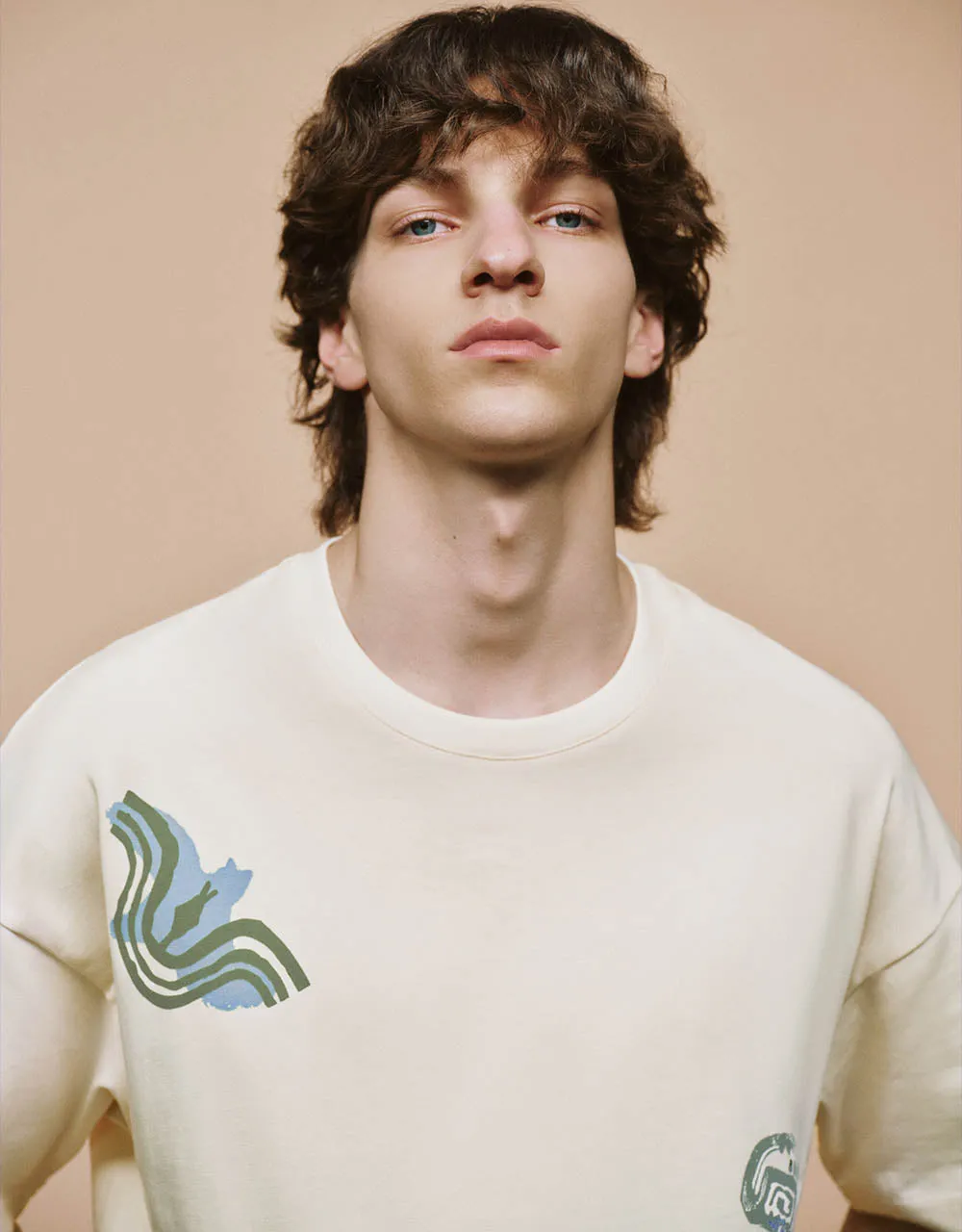 Cartoon Printed Crew Neck Straight T-Shirt sold by Urban Revivo product image thumbnail 3