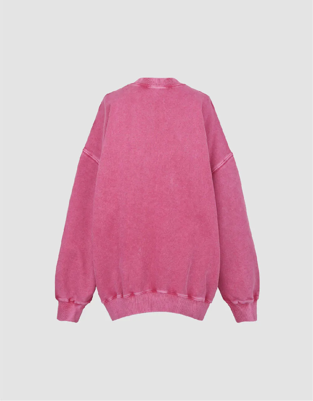 Crew Neck Loose Sweatshirt sold by Urban Revivo product image thumbnail 5