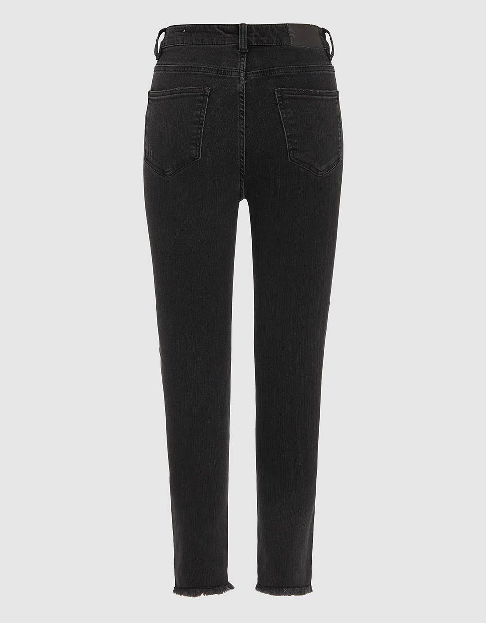 Raw Hem Skinny Jeans sold by Urban Revivo product image thumbnail 3