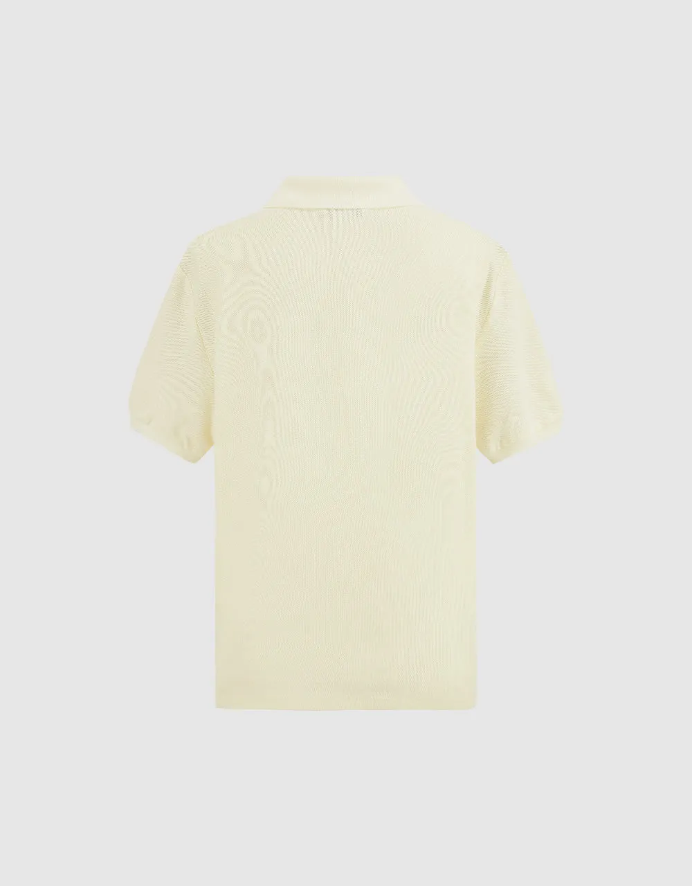 Button Half Placket Strtaight T-Shirt sold by Urban Revivo product image thumbnail 5