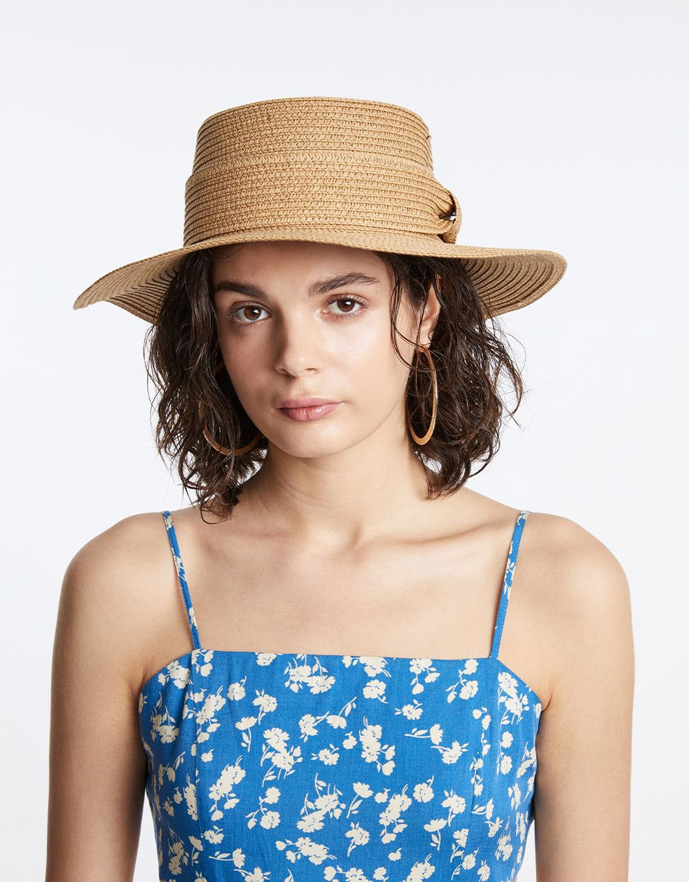 Bow Detail Straw Hat sold by Urban Revivo product image thumbnail 5