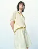 Button Half Placket Strtaight T-Shirt sold by Urban Revivo