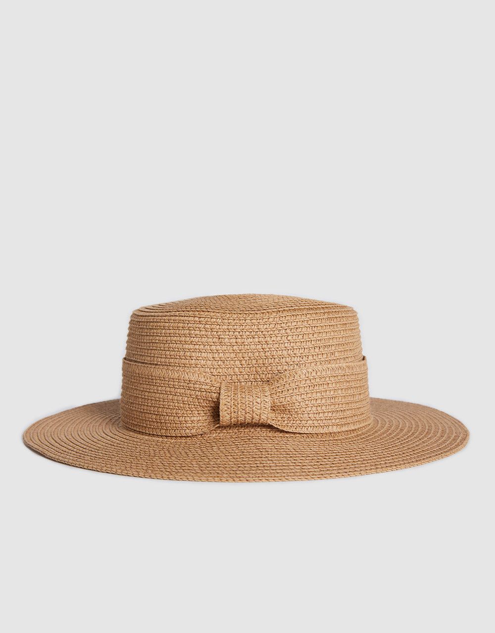 Bow Detail Straw Hat sold by Urban Revivo