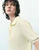 Button Half Placket Strtaight T-Shirt sold by Urban Revivo