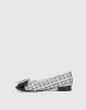 Tweed Round Toe Pumps sold by Urban Revivo